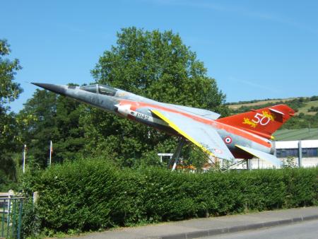 Mirage F1 in front of Normandy Niemen museum Les Andelys France